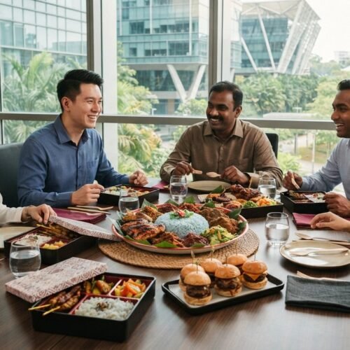 Best Company Lunch Delivery Ideas in Singapore for 2026: A Halal-Friendly Guide