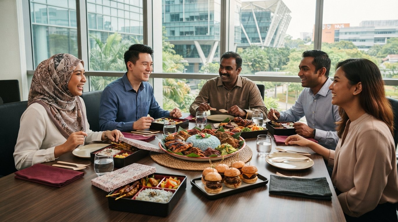 Best Company Lunch Delivery Ideas in Singapore for 2026: A Halal-Friendly Guide